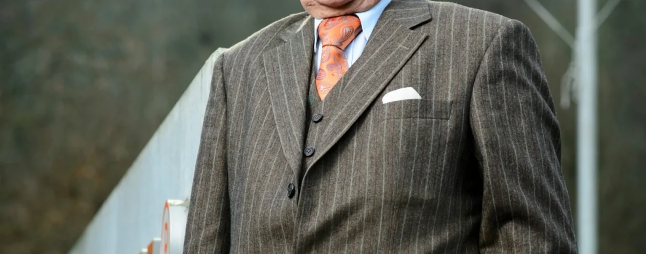 Hans Peter Stihl vor dem Unternehmenssitz der Andreas Stihl AG & Co. KG – ausgezeichnet mit dem Deutschen Gründerpreis für sein Lebenswerk.