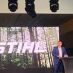 Stihl Vorstandsvorsitzender Michael Traub bei seiner Keynote am internationalen Medientag 2025 in Waiblingen